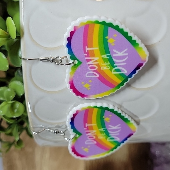 Other - DON'T BE A DICK EARRINGS
